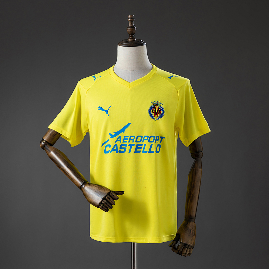 Villarreal 08/09 Home Retro Jersey S-XXL 2