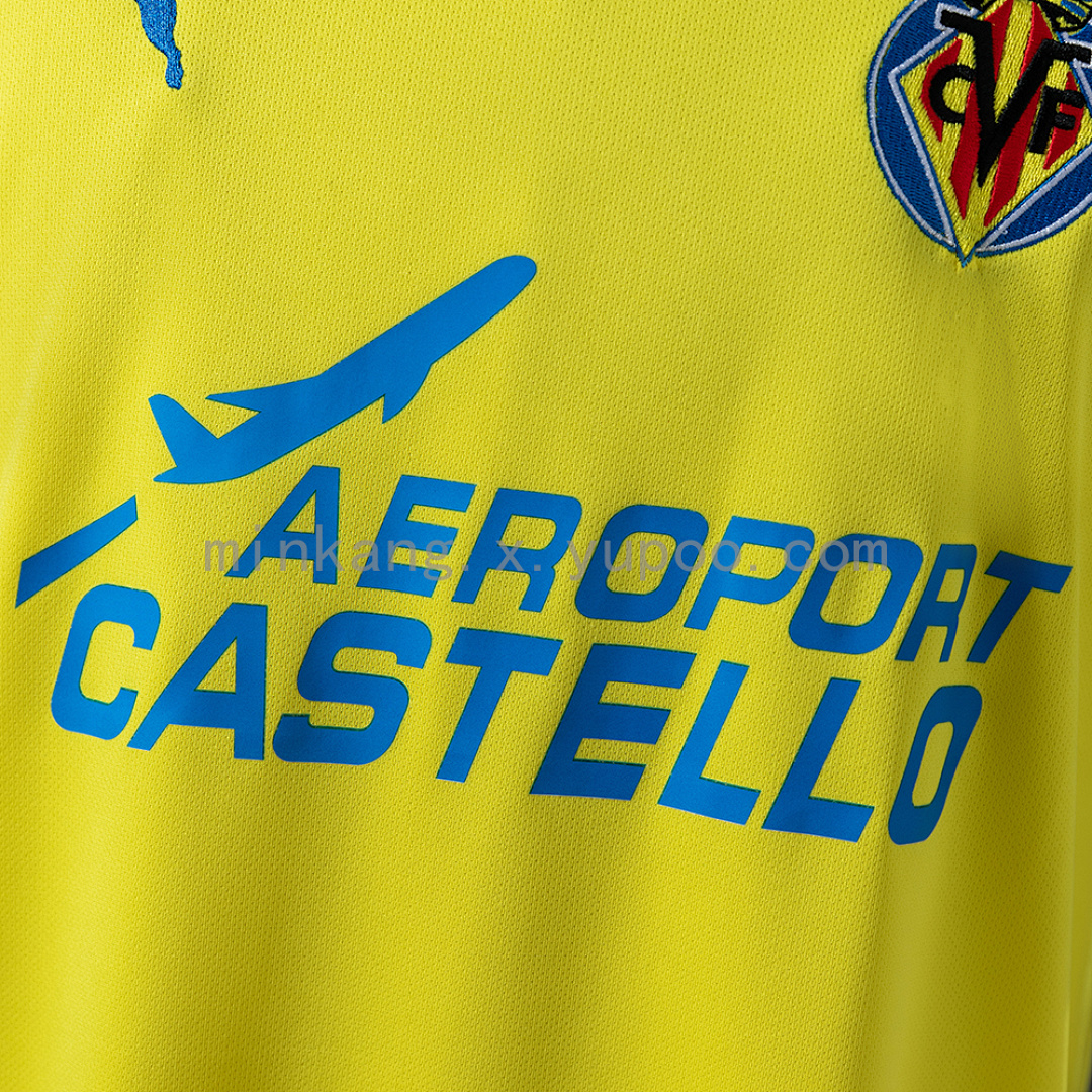 Villarreal 08/09 Home Retro Jersey S-XXL 8