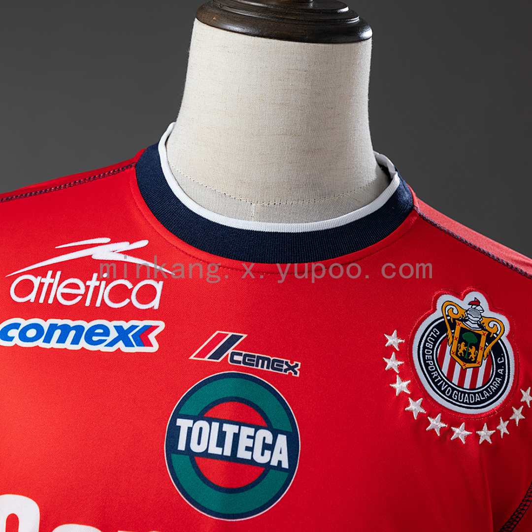 Chivas de Guadalajara 02/03 Home Retro Jersey S-XXL 11