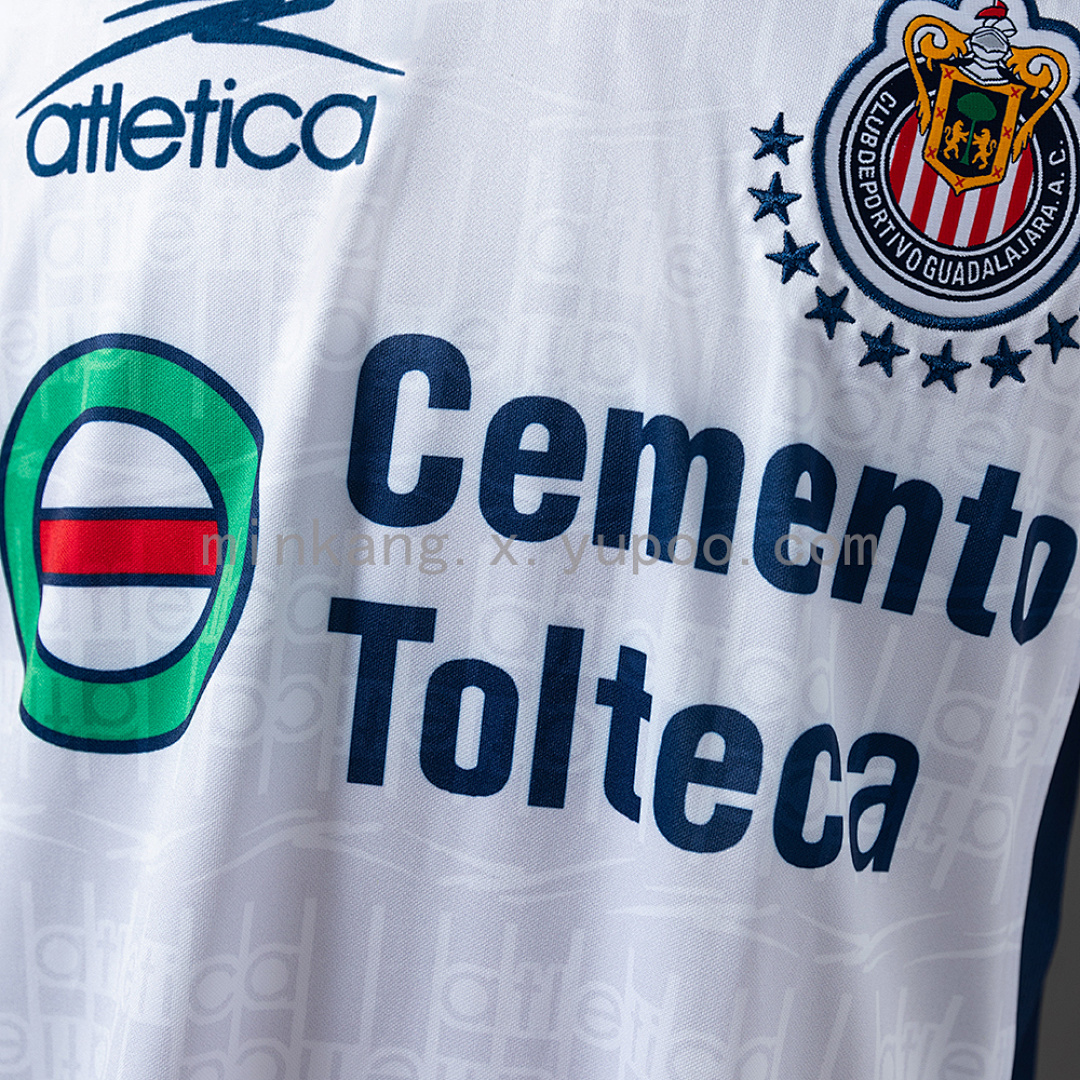 Chivas de Guadalajara 99/00 Away Retro Jersey S-XXL 9