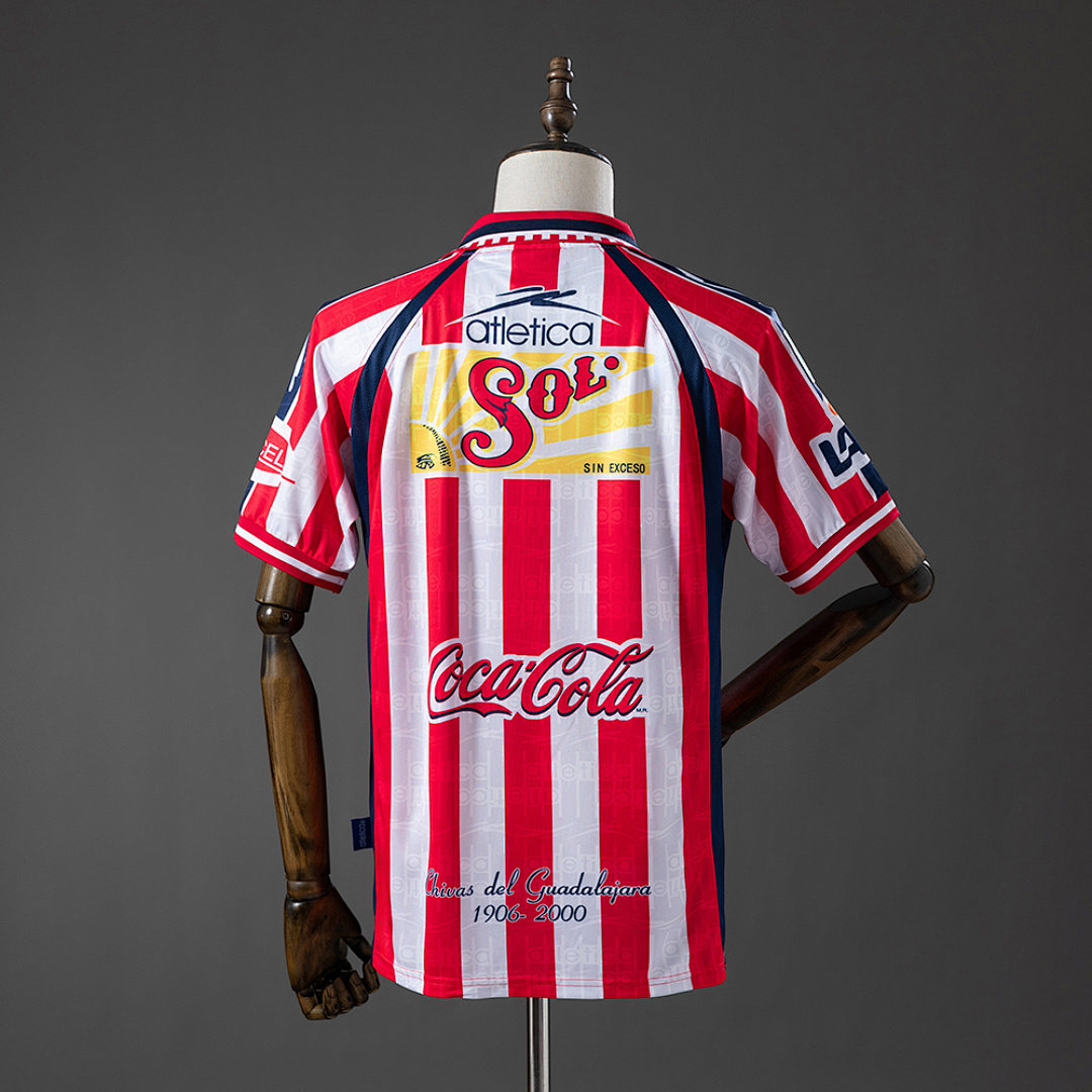 Chivas de Guadalajara 99/00 Home Retro Jersey S-XXL 2