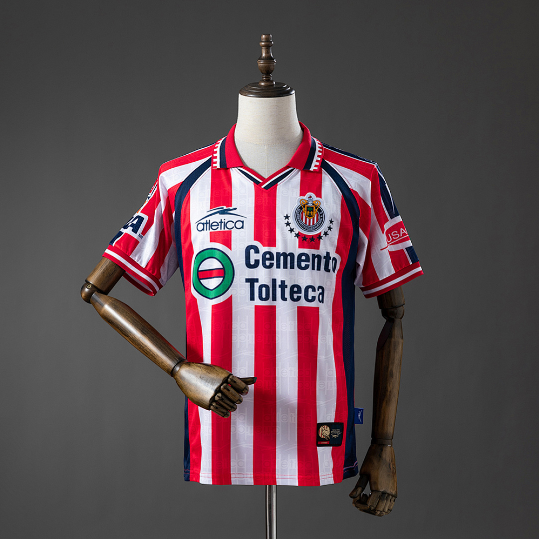 Chivas de Guadalajara 99/00 Home Retro Jersey S-XXL 3