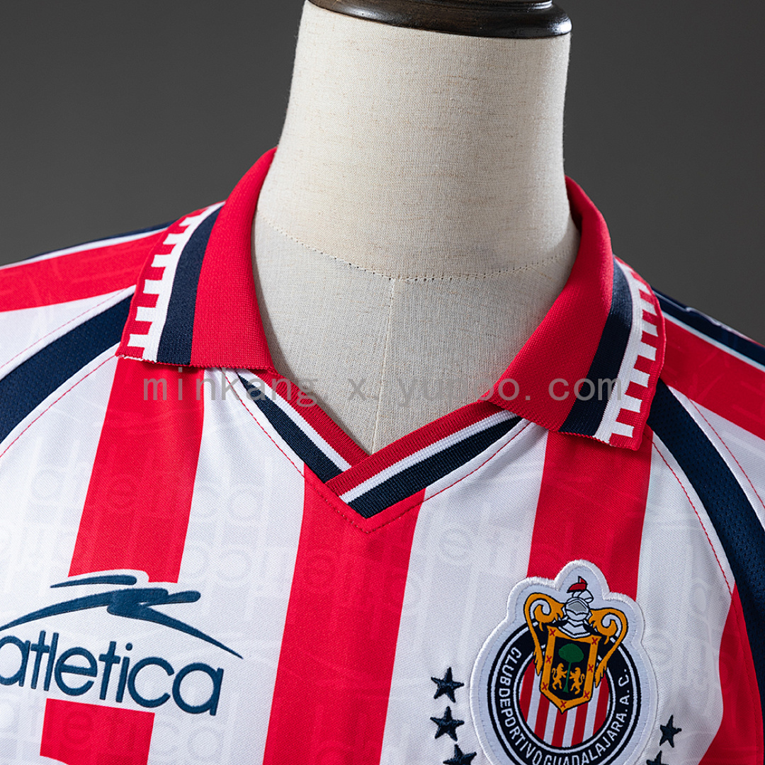 Chivas de Guadalajara 99/00 Home Retro Jersey S-XXL 10