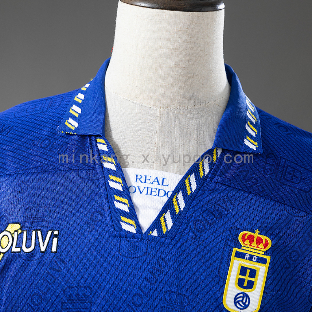 Real Oviedo 95/96 Home Retro Jersey S-XXL 8