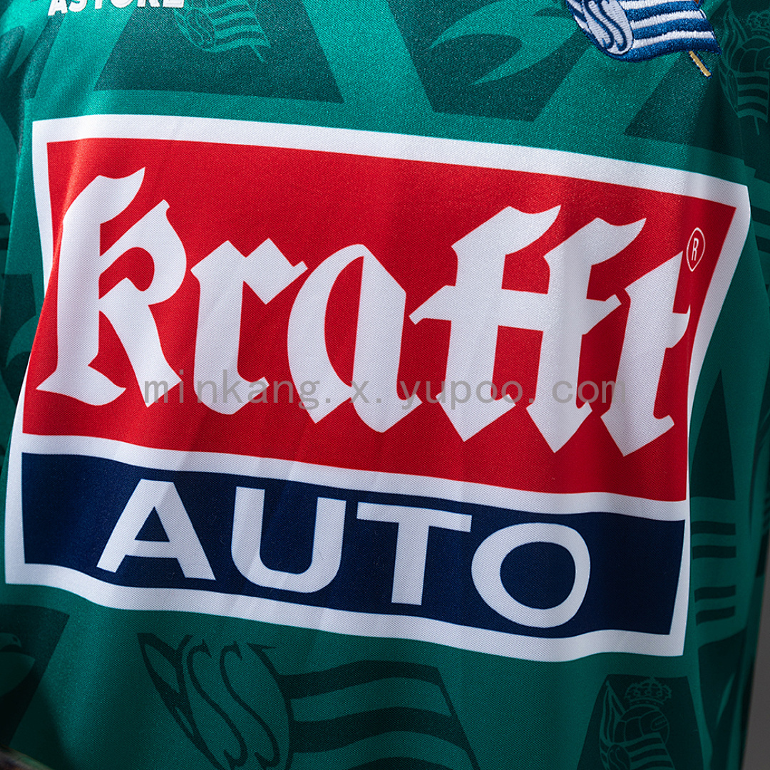 Real Sociedad 95/96 Retro Away Jersey S-XXL 8