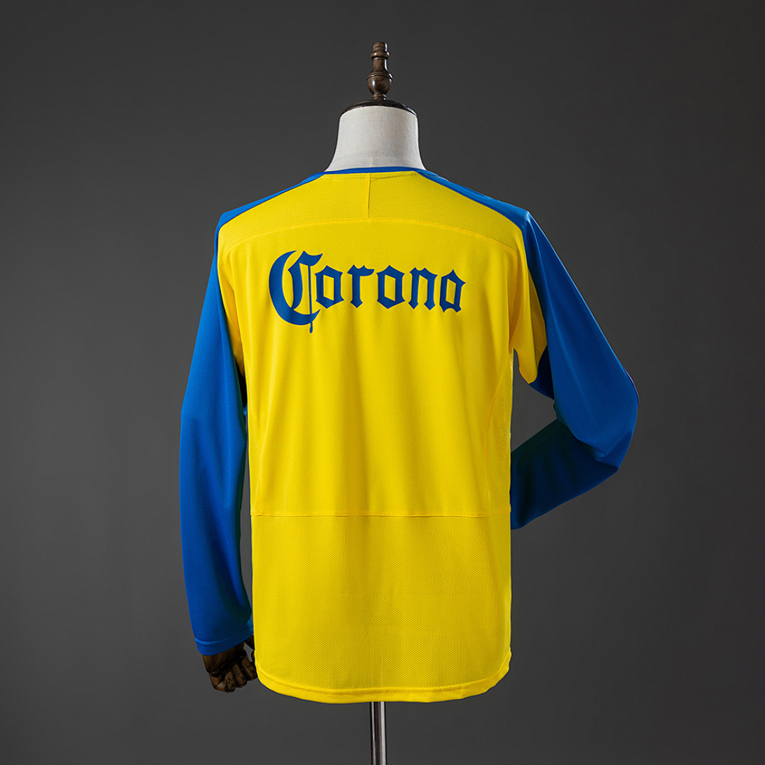 America 03/04 Home Long-sleeved Retro Jersey S-XXL 2