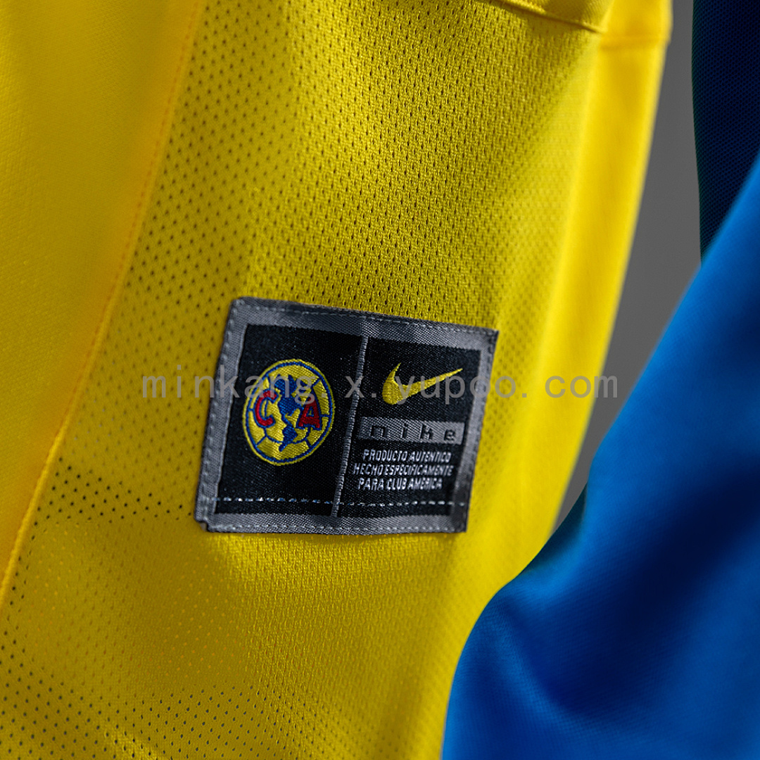 America 03/04 Home Long-sleeved Retro Jersey S-XXL 4