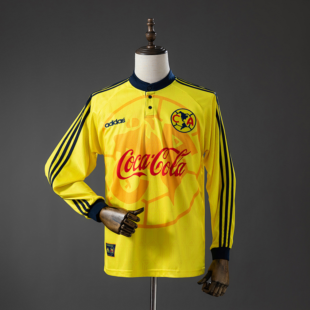 America 97/98 Home Long-Sleeve Retro Jersey S-XXL 3