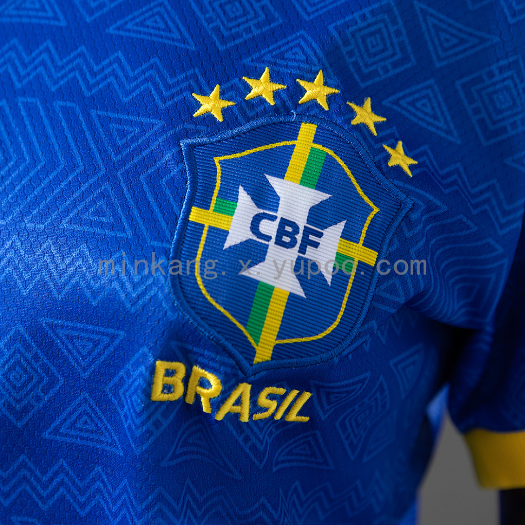Brazil 26/27 Women's Special Edition Blue Jersey S-XXL 6