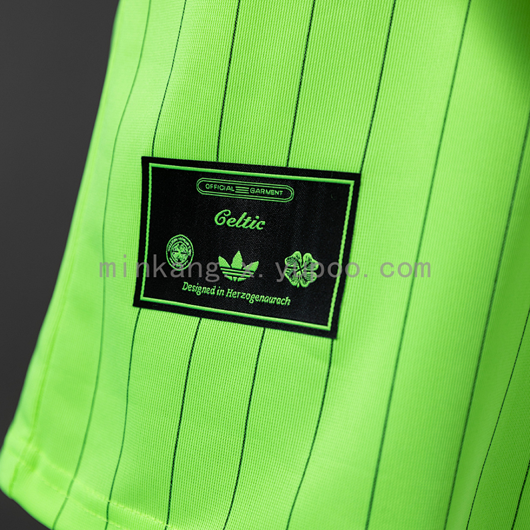 Celtics Terrace Icons Shorts T-Shirt Fluorescent Green S-XXL 4