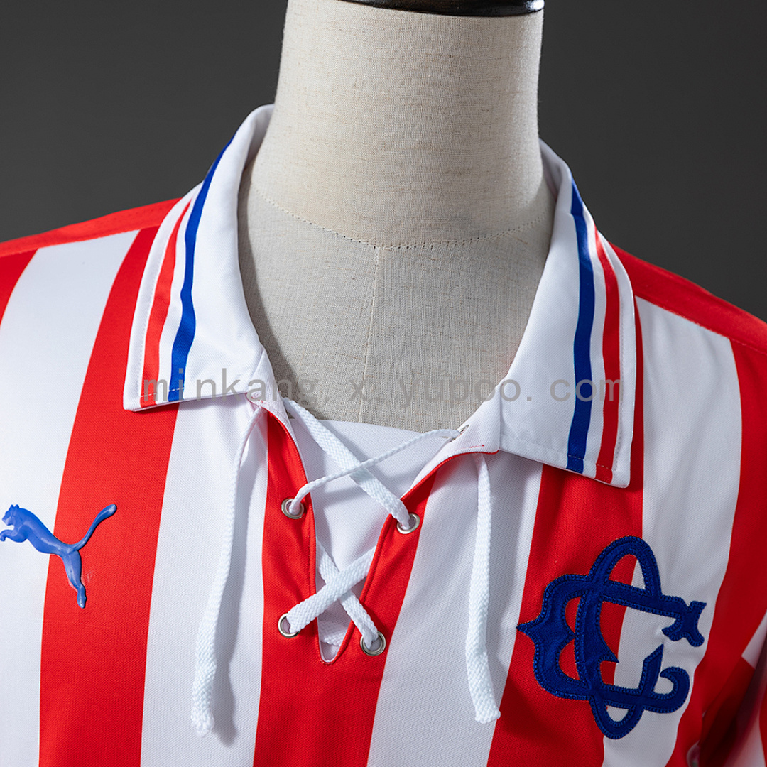 Chivas de Guadalajara 110th Anniversary Edition Long-Sleeved Retro Jerse S-XXL 11