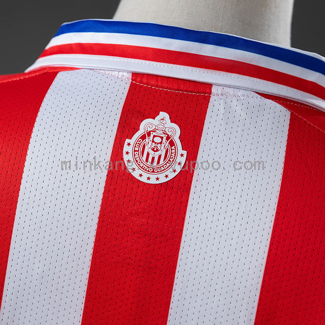 Chivas de Guadalajara 110th Anniversary Edition Long-Sleeved Retro Jerse S-XXL 5