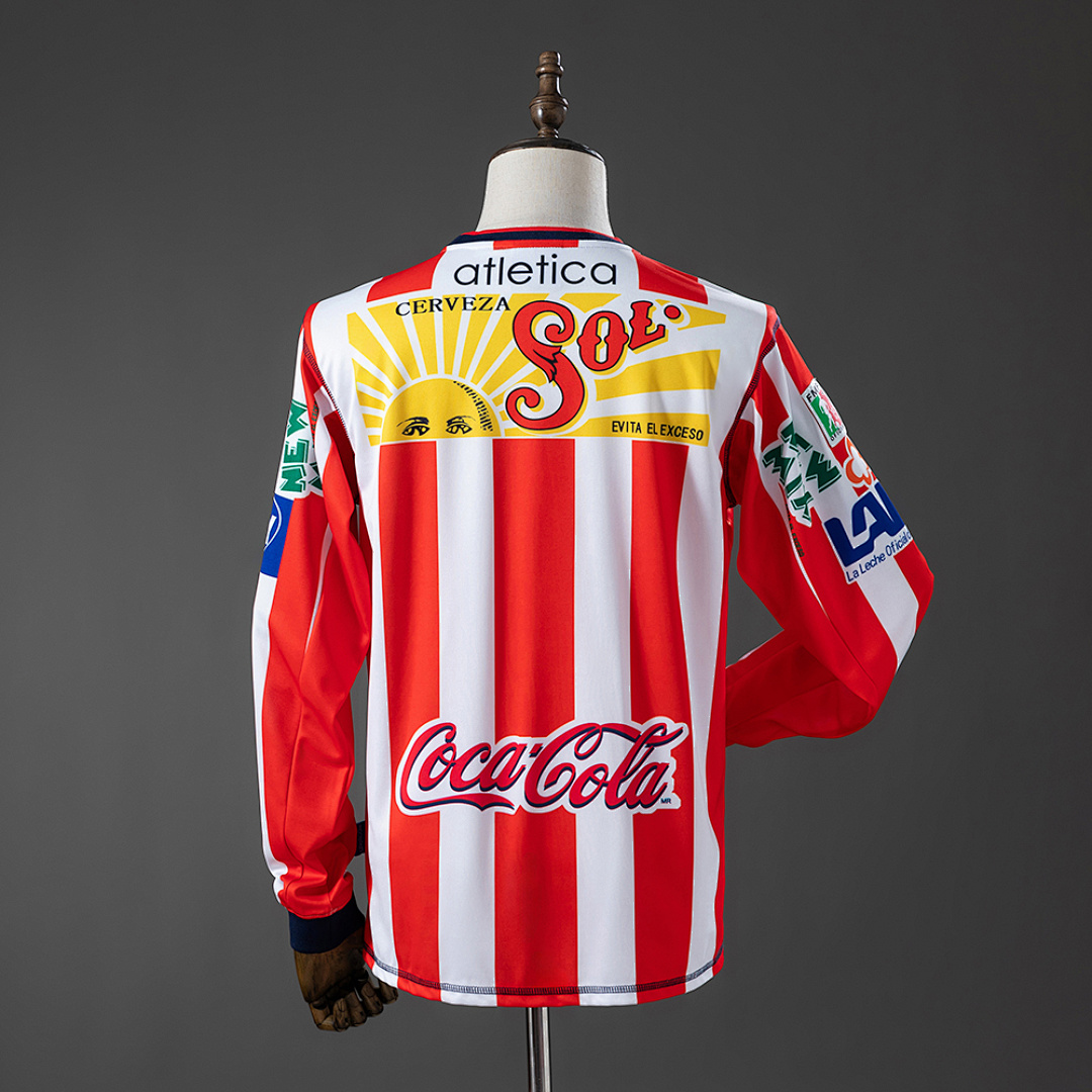 Chivas de Guadalajara 02/03 Home Long-sleeved Retro Jersey S-XXL 3