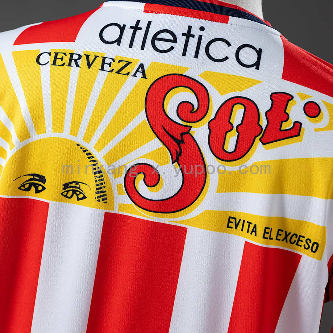 Chivas de Guadalajara 02/03 Home Long-sleeved Retro Jersey S-XXL 4
