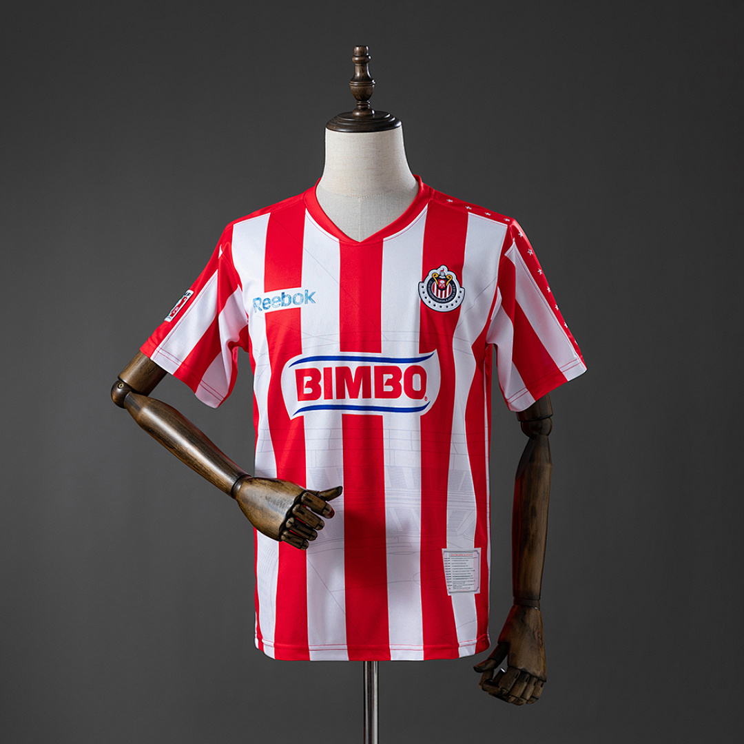 Chivas de Guadalajara 10/11 Home Retro Jersey S-XXL 2