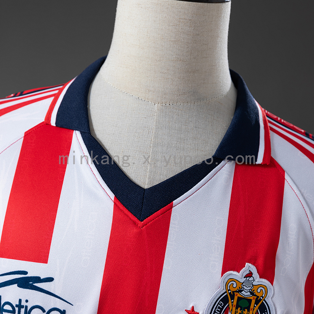 Chivas Guadalajara 98/99 Home Long-Sleeve Retro Jersey S-XXL 9