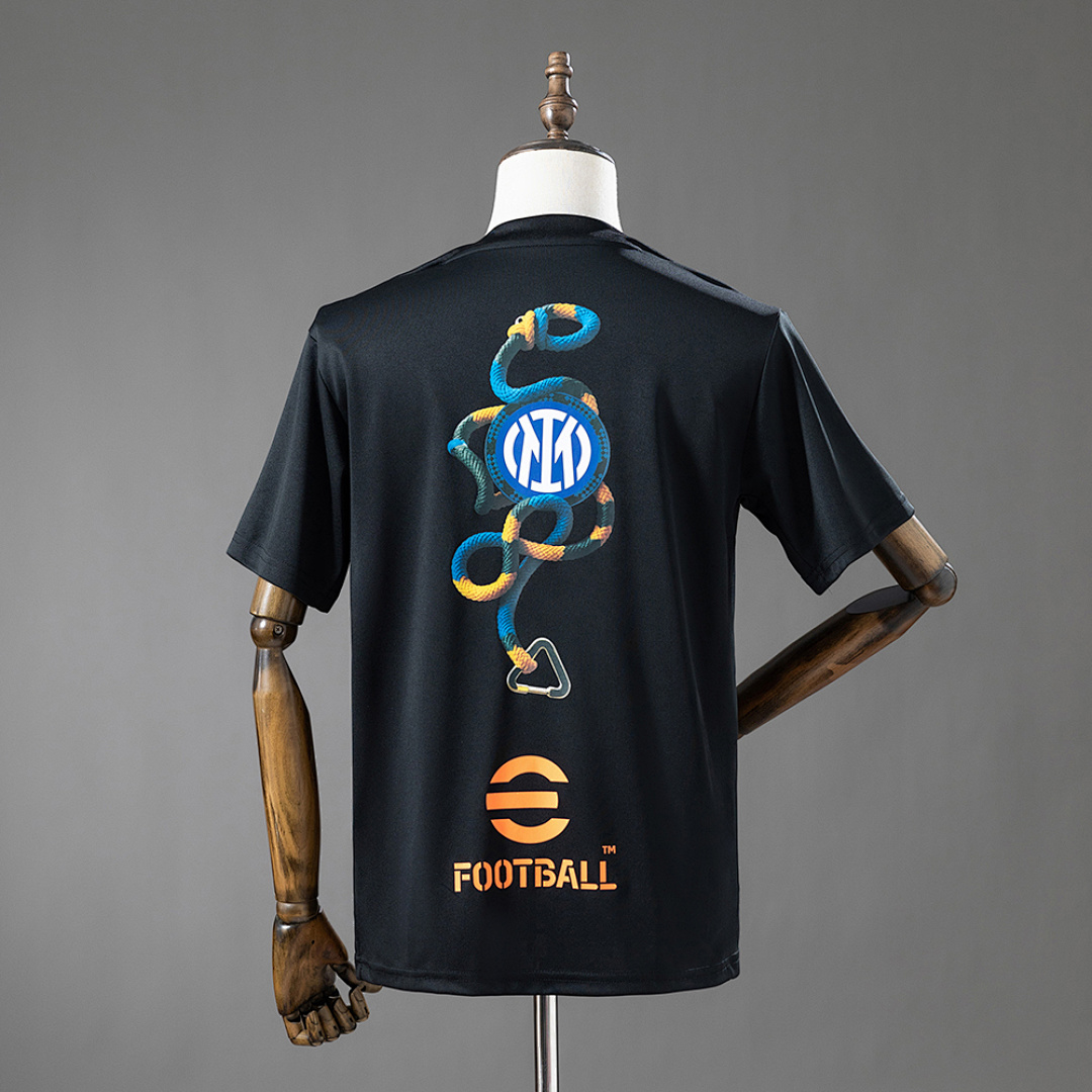 Inter Milan 25/26 Pre-Match Black Jersey S-4XL 2