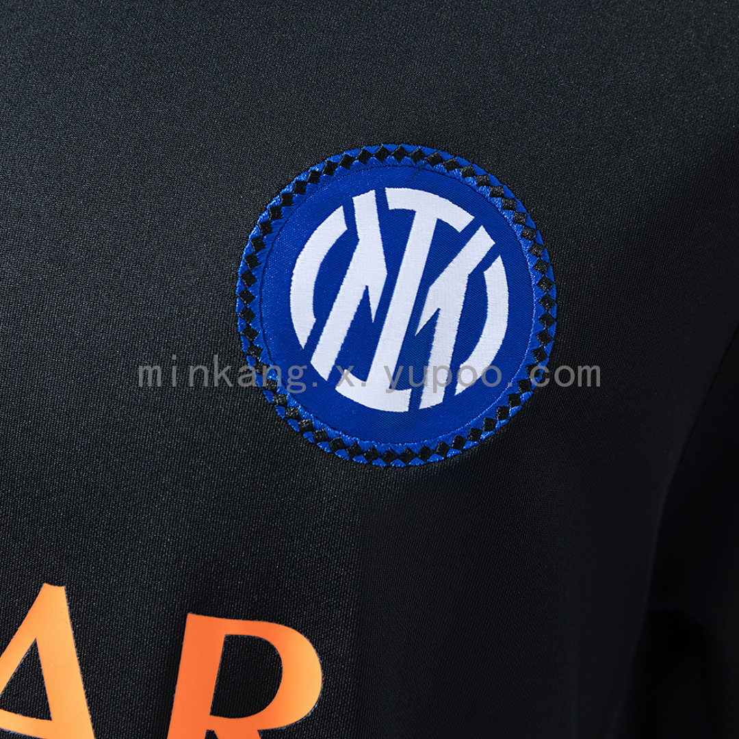 Inter Milan 25/26 Pre-Match Black Jersey S-4XL 8