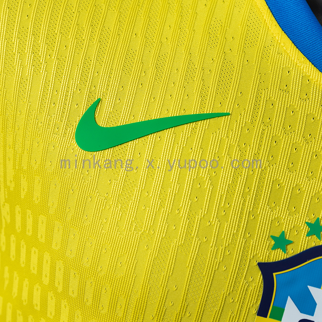 Brazil 25/26 Home Player Version Jersey S-3XL 7