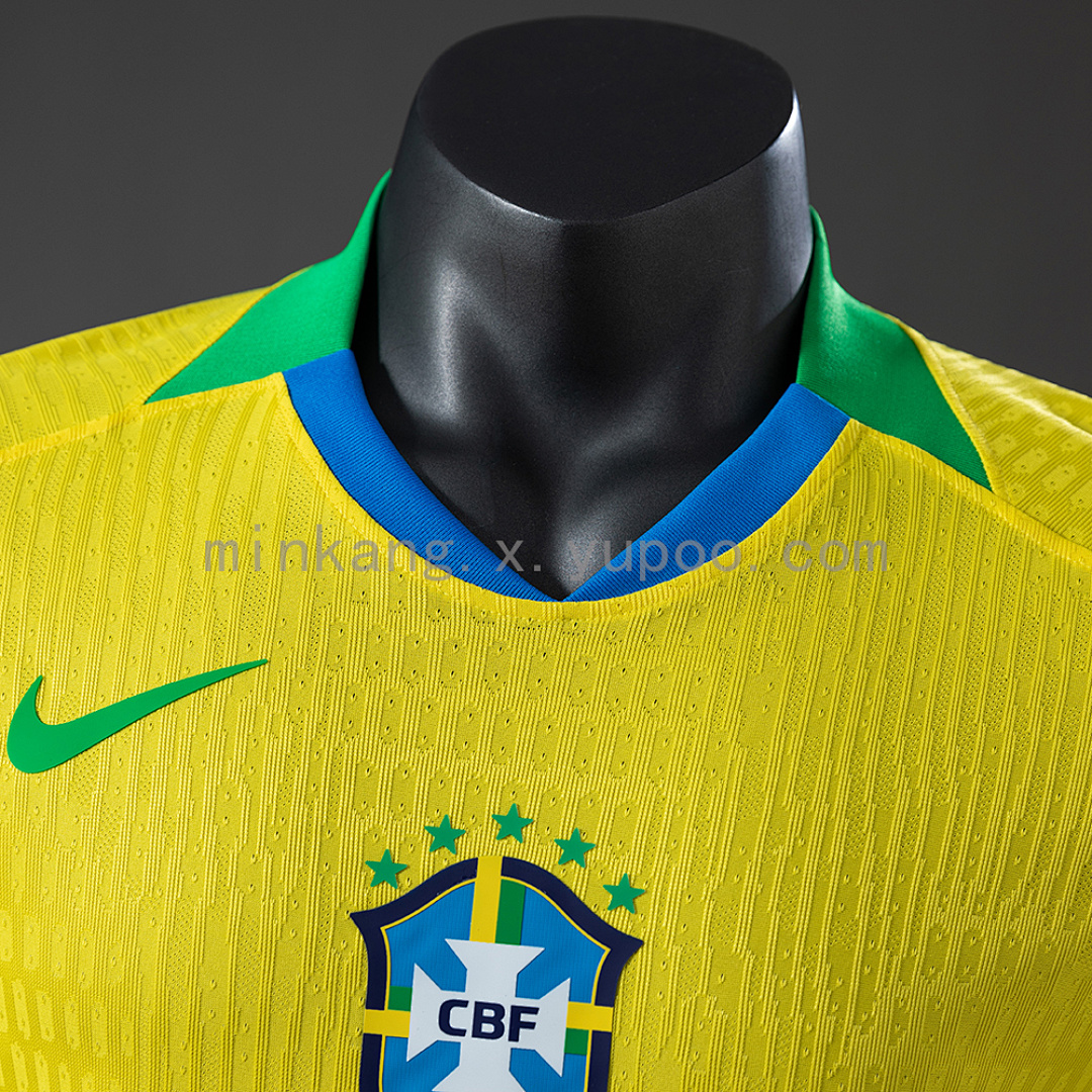 Brazil 25/26 Home Player Version Jersey S-3XL 9