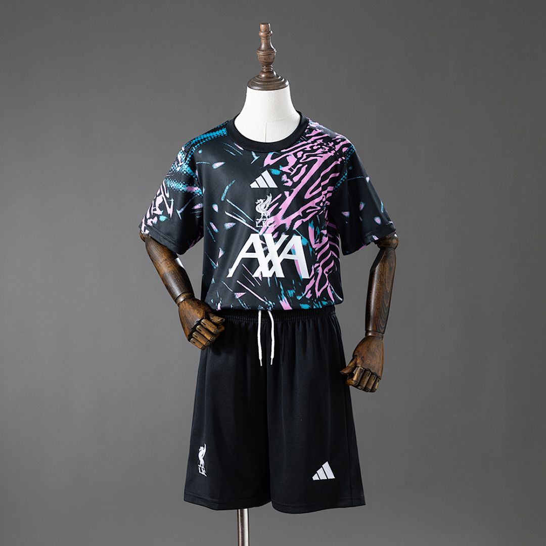 LFC 25/26 Pre-Match Kids Kit Size 16-28 2