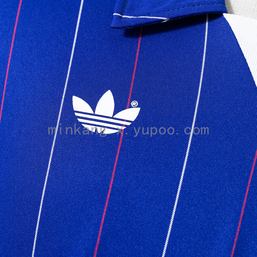 France 80/82 Home Long Sleeve Retro Jersey S-XXL 5