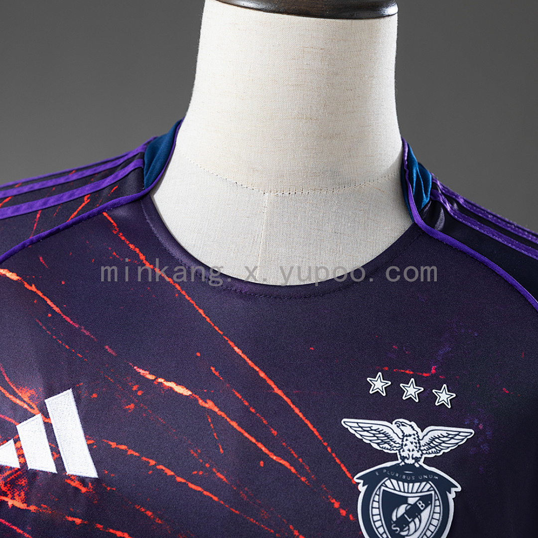 Benfica 25/26 Fourth Third Away Jersey S-4XL 9