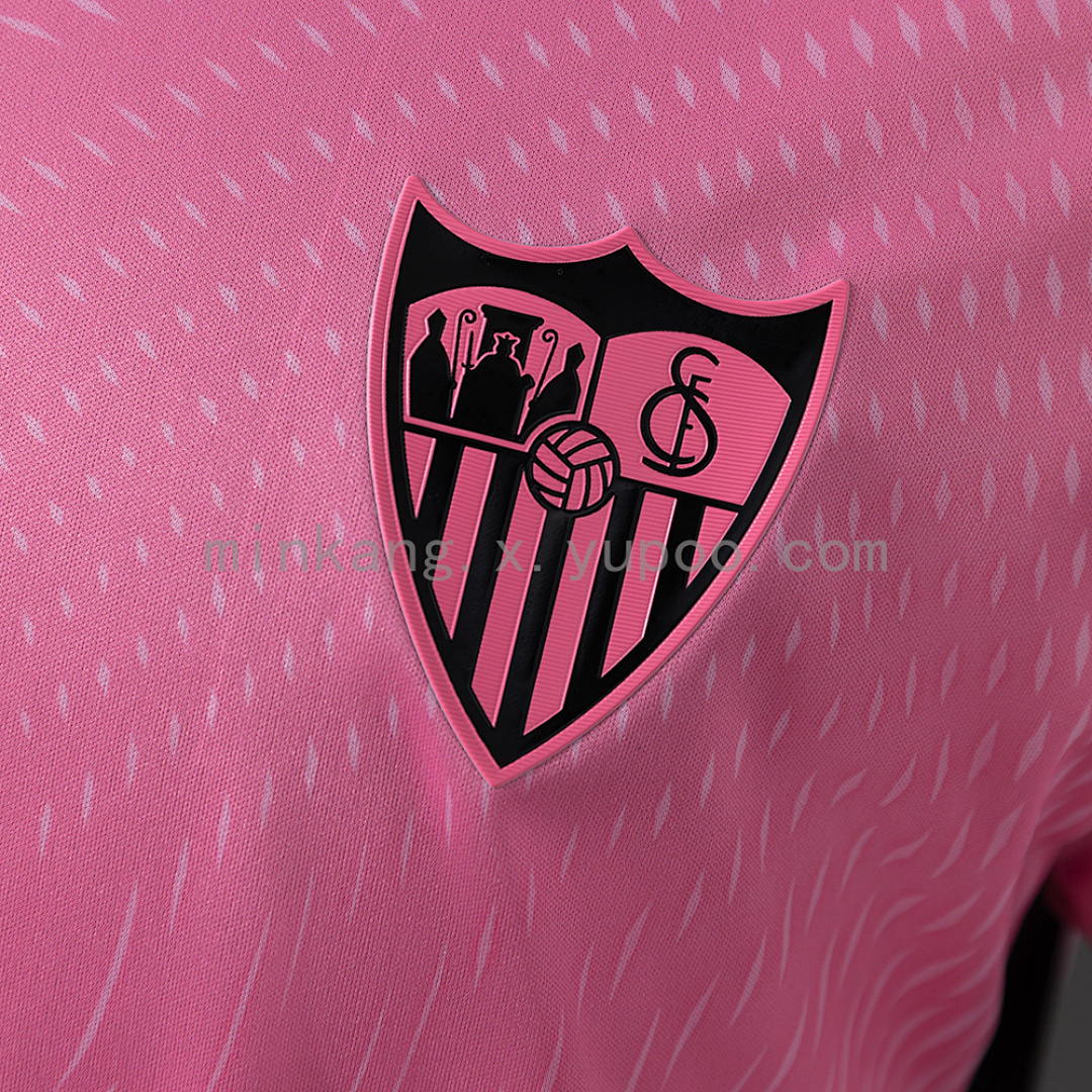 Sevilla 25/26 Goalkeeper Pink Jersey S-XXL 7
