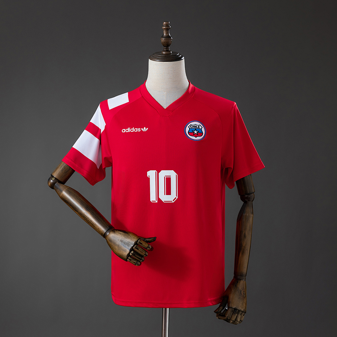 Chile 1994 Home #10 Retro Jersey S-4XL 3