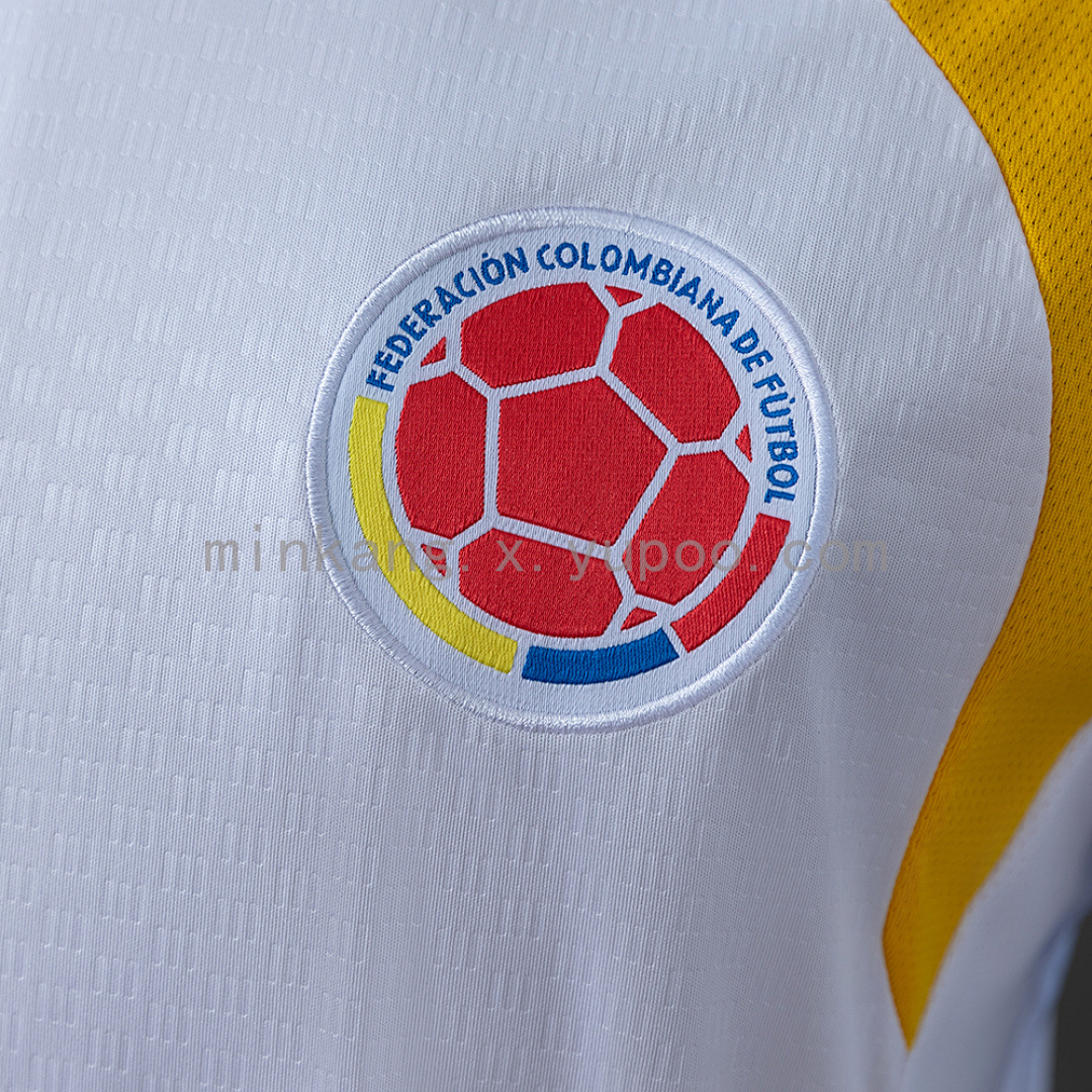 Colombia 2026 Training - White Jersey S-4XL 7