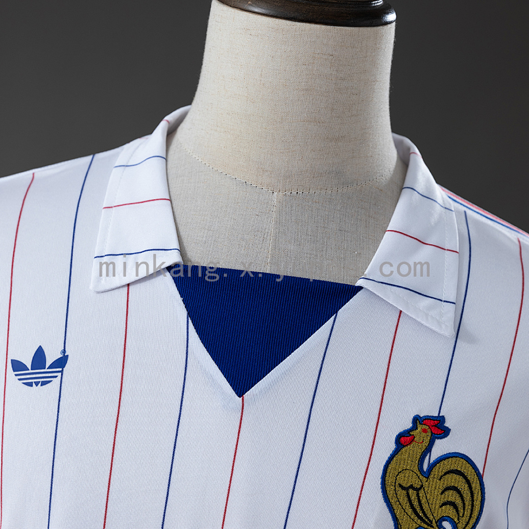 Frence 80/82 Away Long-Sleeved Retro Jersey S-XXL 7