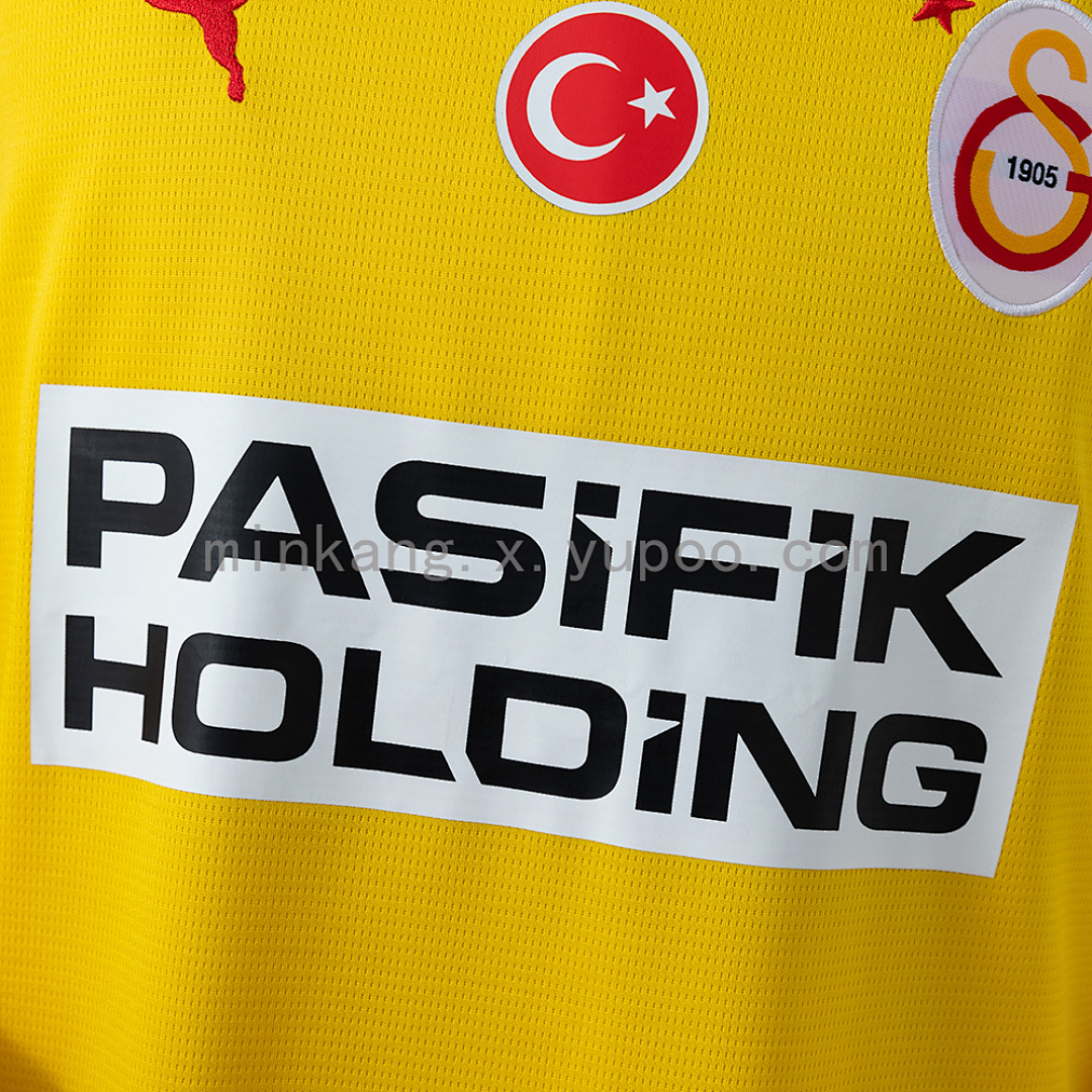 Galatasaray 25/26 Retro Edition - Yellow Long-Sleeve Jersey S-4XL 11