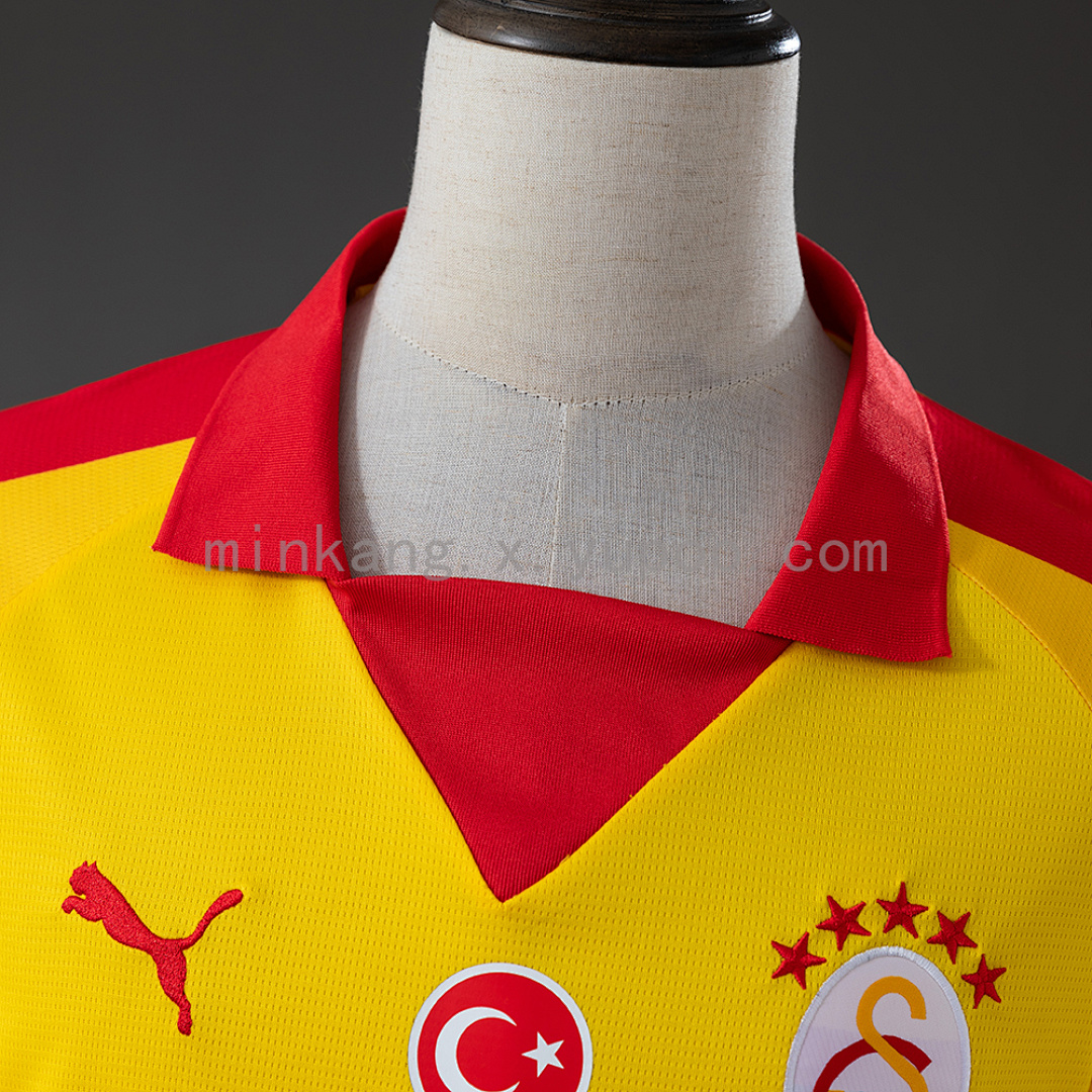 Galatasaray 25/26 Retro Edition - Yellow Long-Sleeve Jersey S-4XL 12