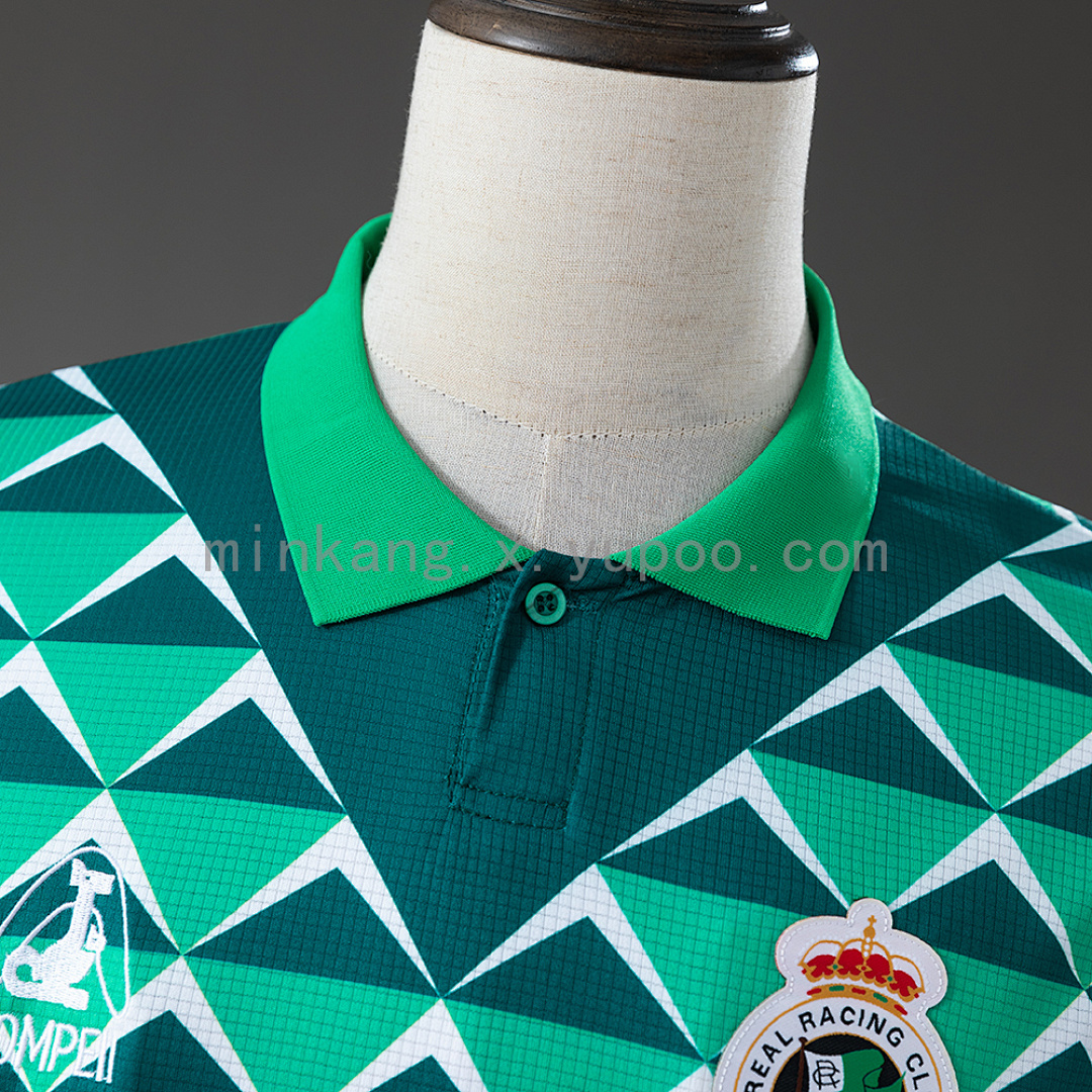 Racing de Santander 113th Anniversary Goalkeeper Jersey Green S-4XL 8