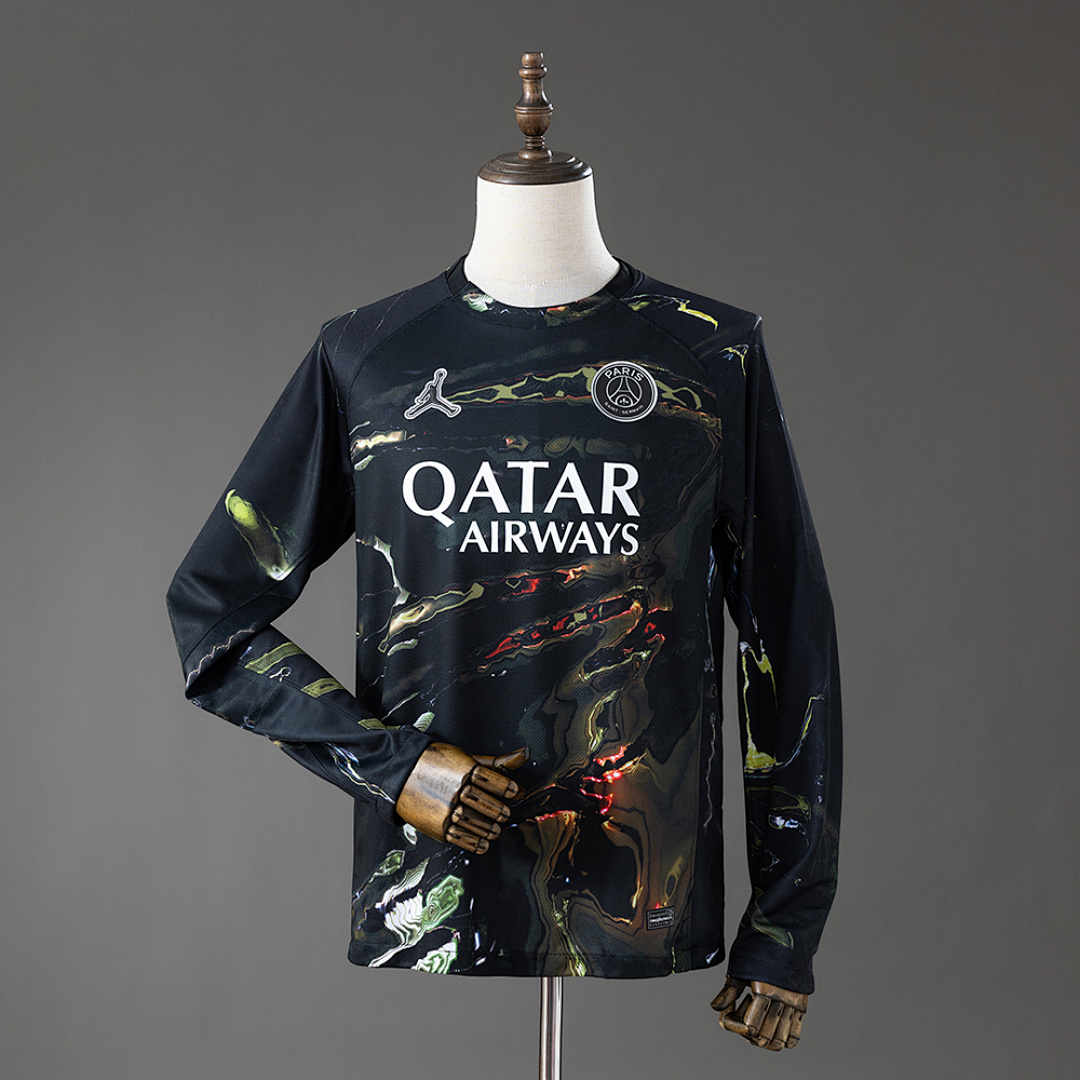 PSG 25/26 Night Edition Long-Sleeve Jersey S-4XL 2