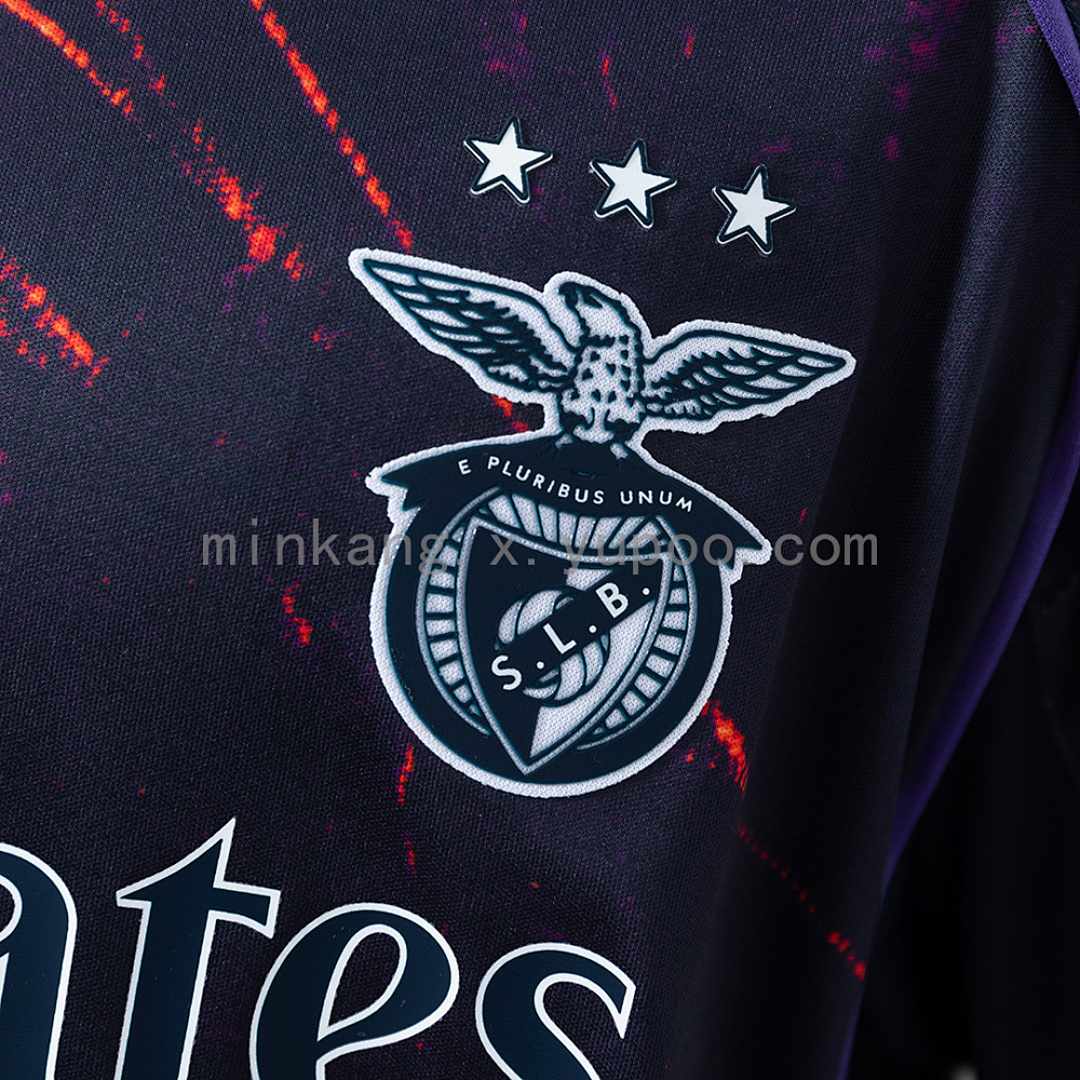 Benfica 26/27 Third Away Kids Kit Jersey Size 16-28 8