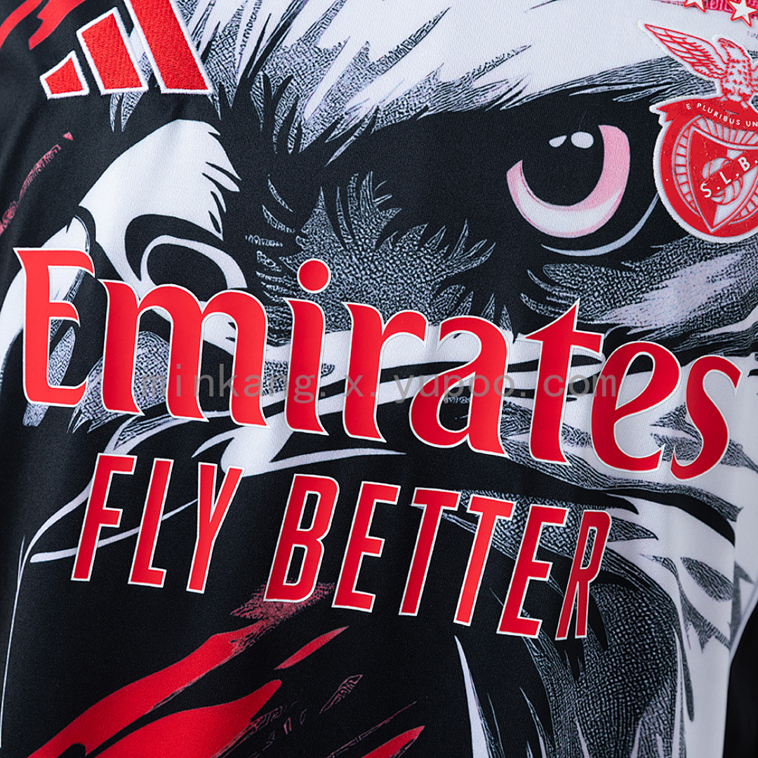Benfica 26/27 Special Eagle Jersey - Black& White S-4XL 8