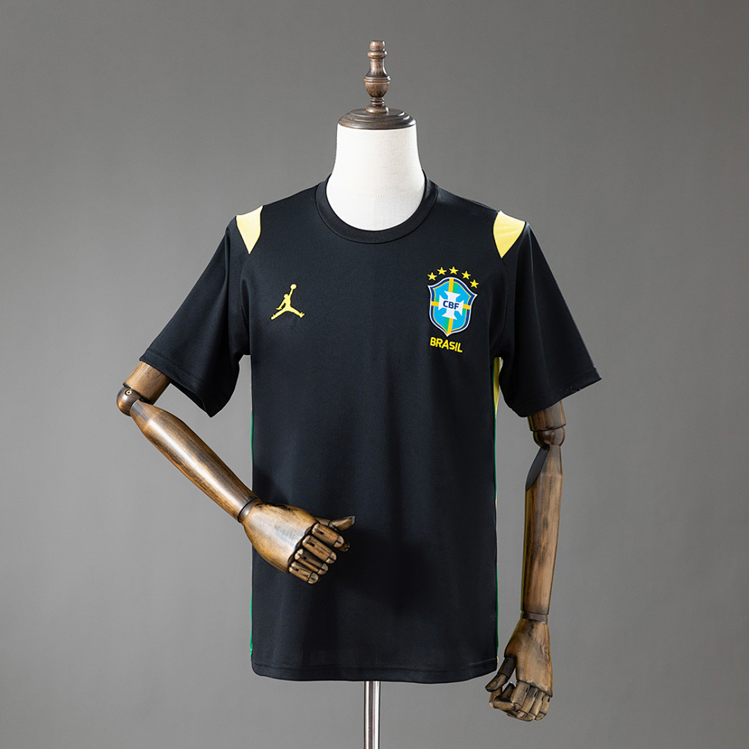 Brazil Jordan Brand Drill Top - Black S-4XL 2