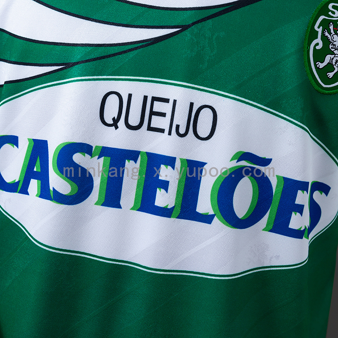 Sporting CP 94/95 Away Retro Jersey S-XXL 6