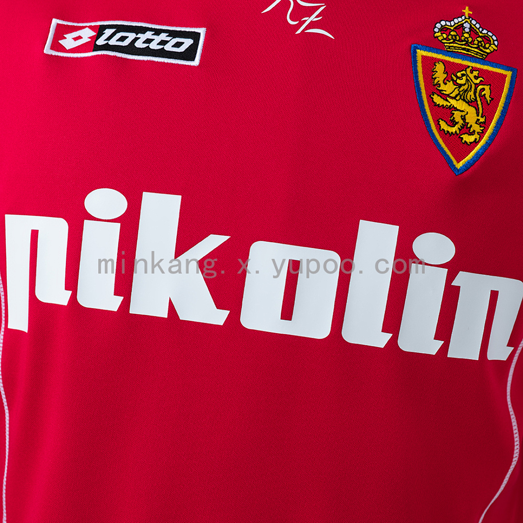 Zaragoza 04/05 Away Retro Jersey S-4XL 8