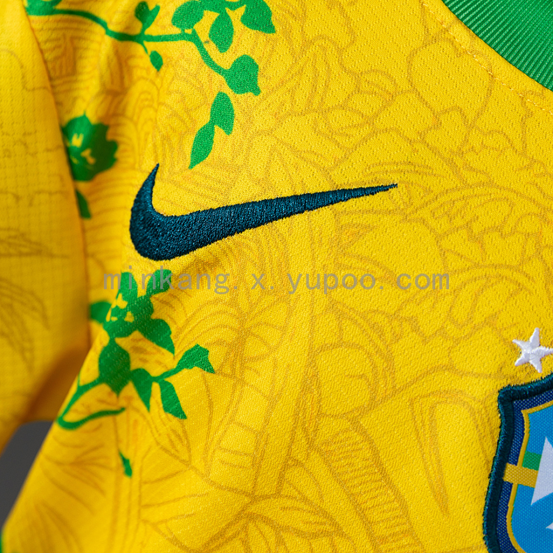 Brazil 26/27 Special Edition Kids Kit Jersey SIZE 16-28 7
