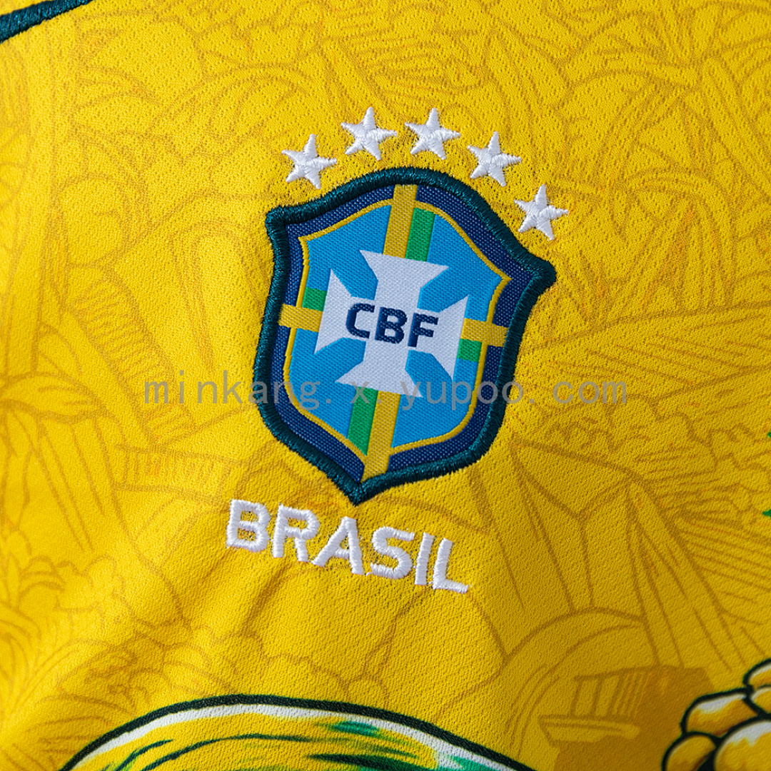 Brazil 26/27 Special Edition Kids Kit Jersey SIZE 16-28 8