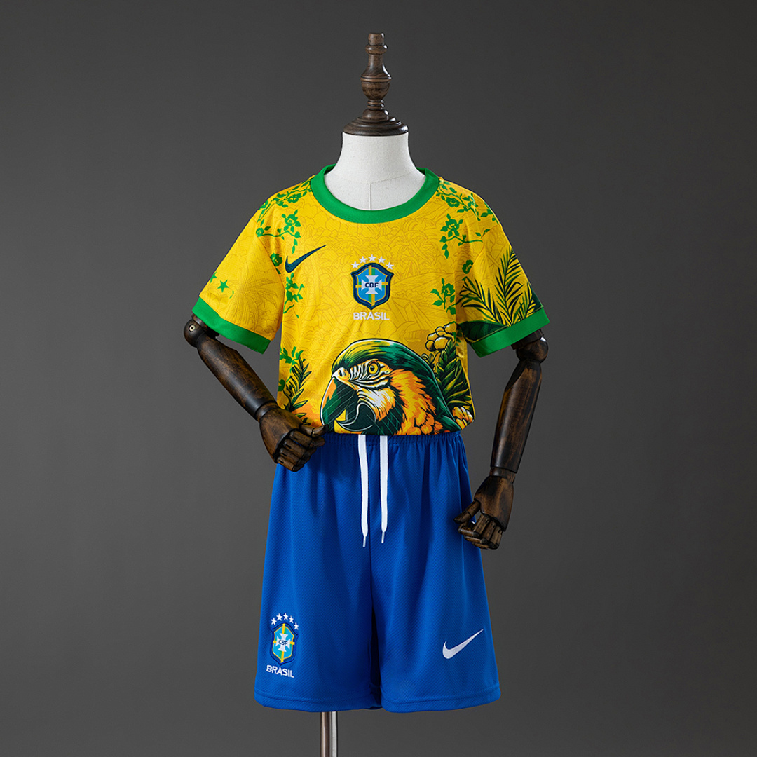 Brazil 26/27 Special Edition Kids Kit Jersey SIZE 16-28