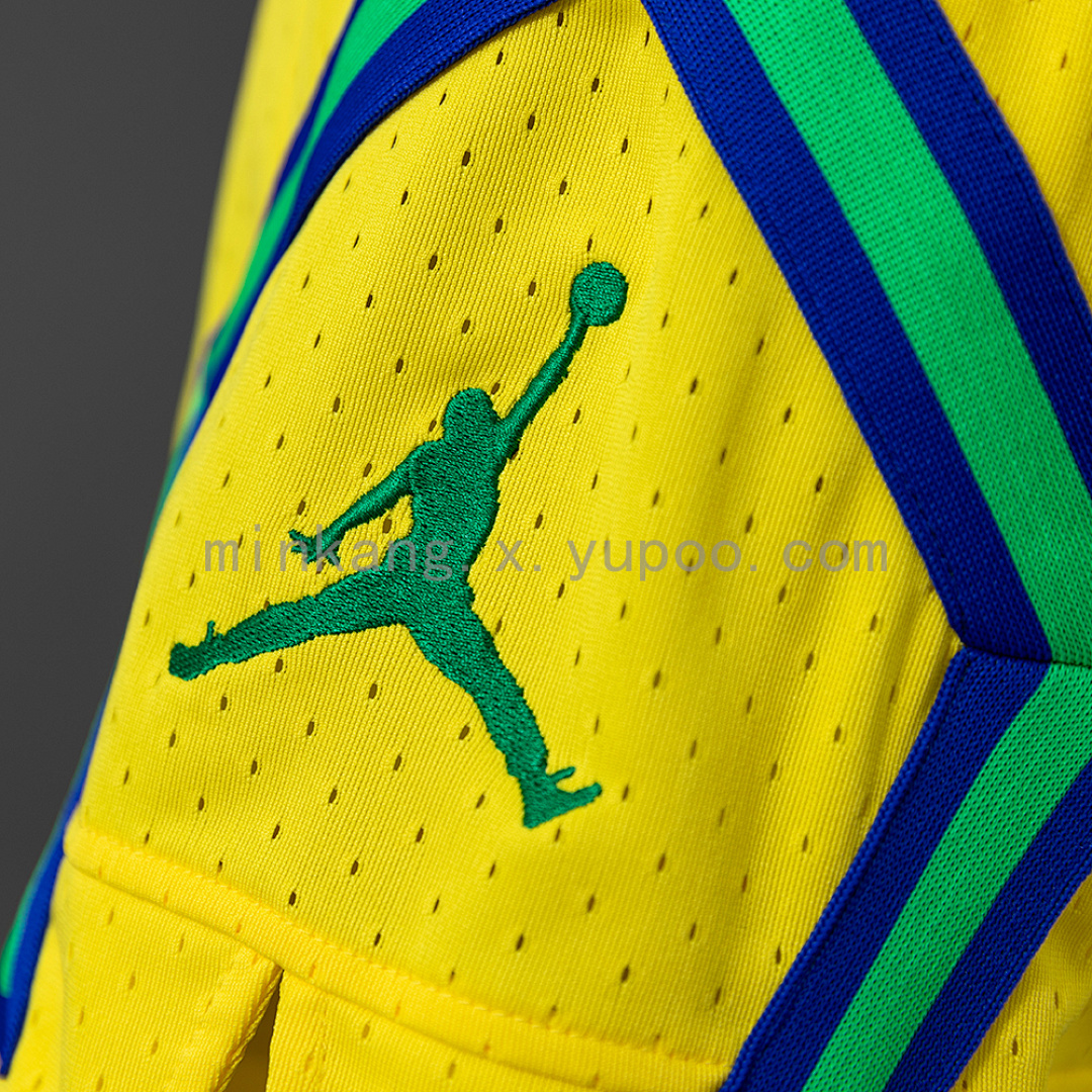Brazil 2026 Basketball Shorts Yellow S-4XL 6