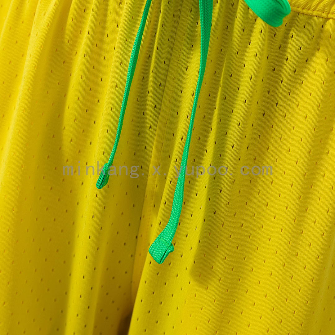 Brazil 2026 Basketball Shorts Yellow S-4XL 9