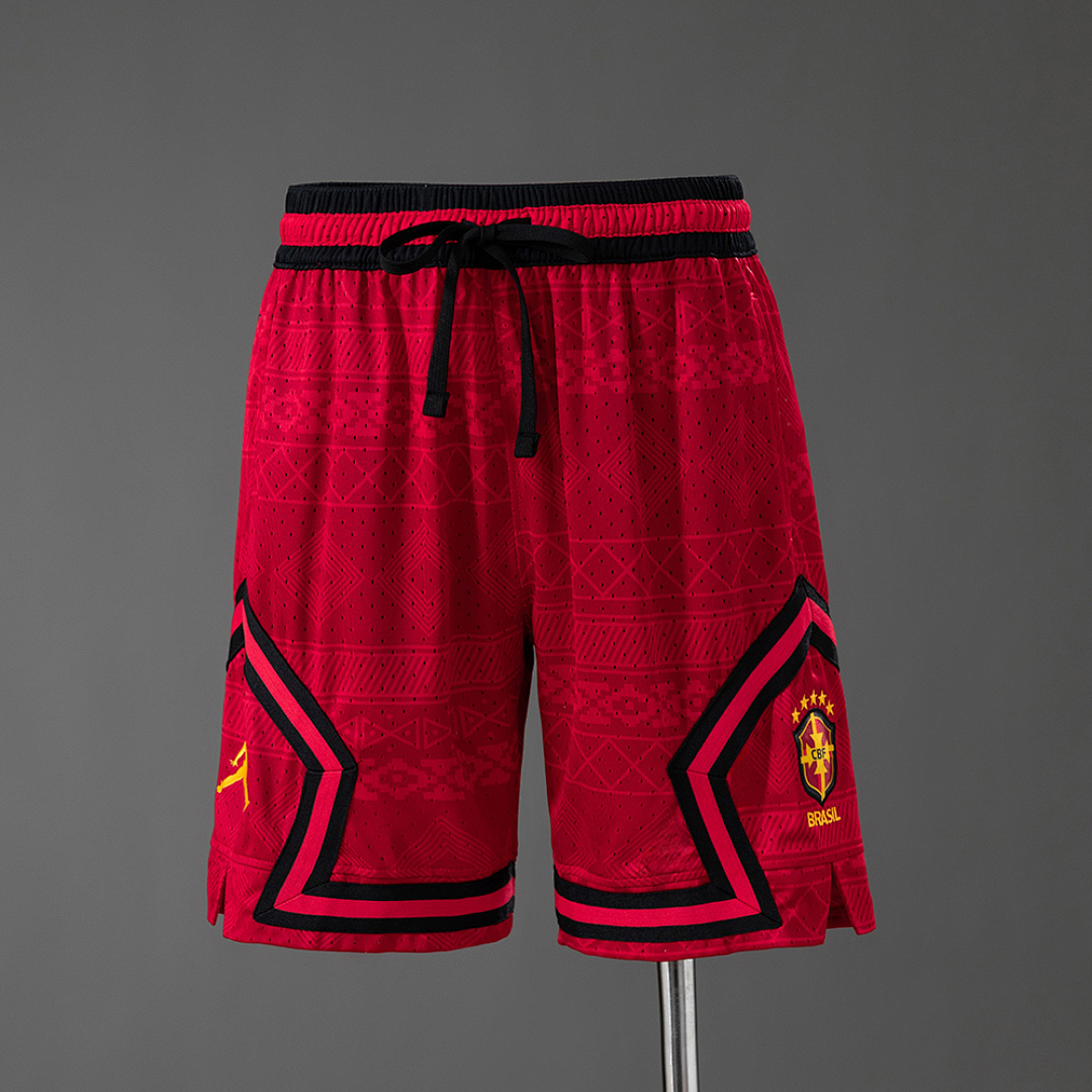 Brazil 2026 Basketball Shorts Red S-4XL 2