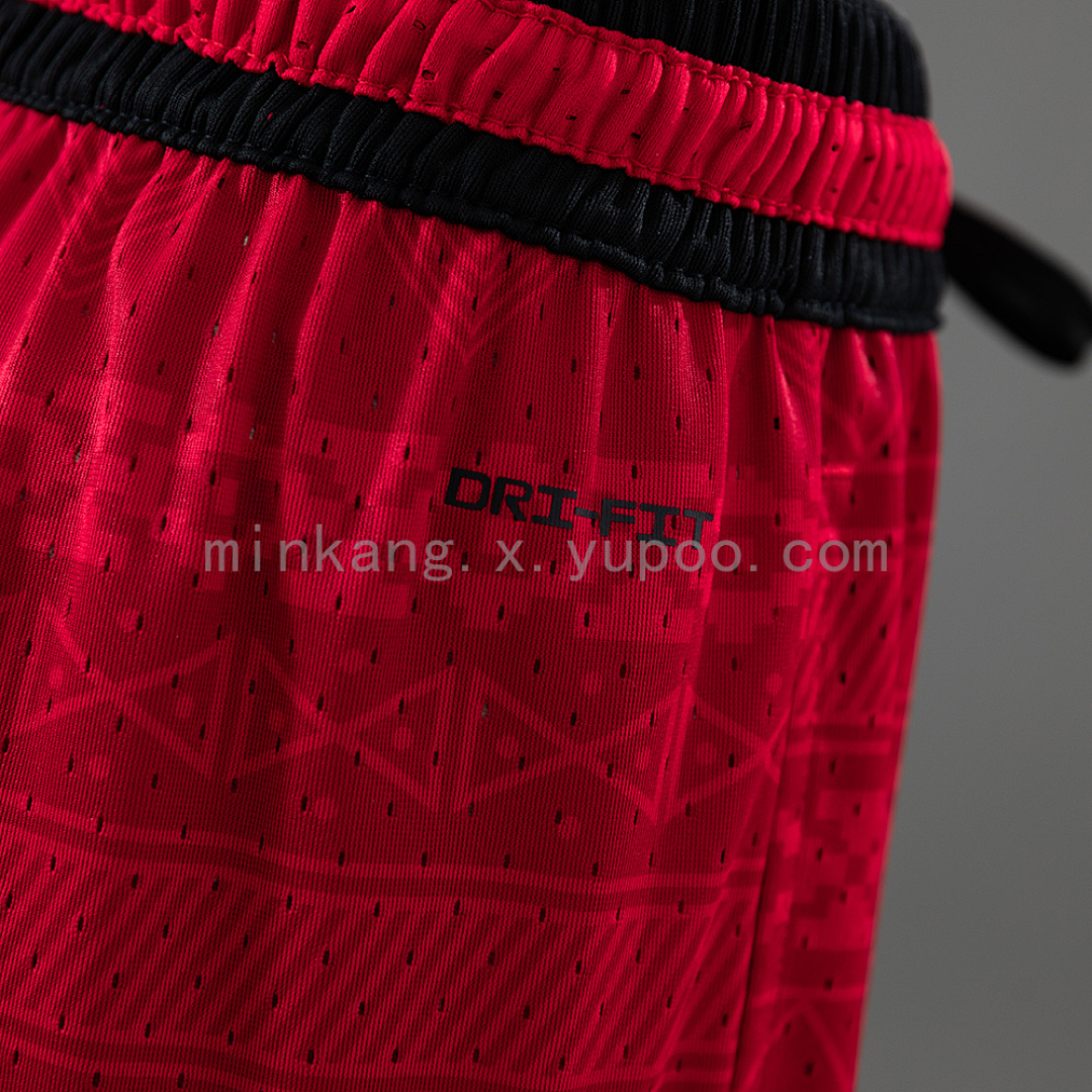 Brazil 2026 Basketball Shorts Red S-4XL 4