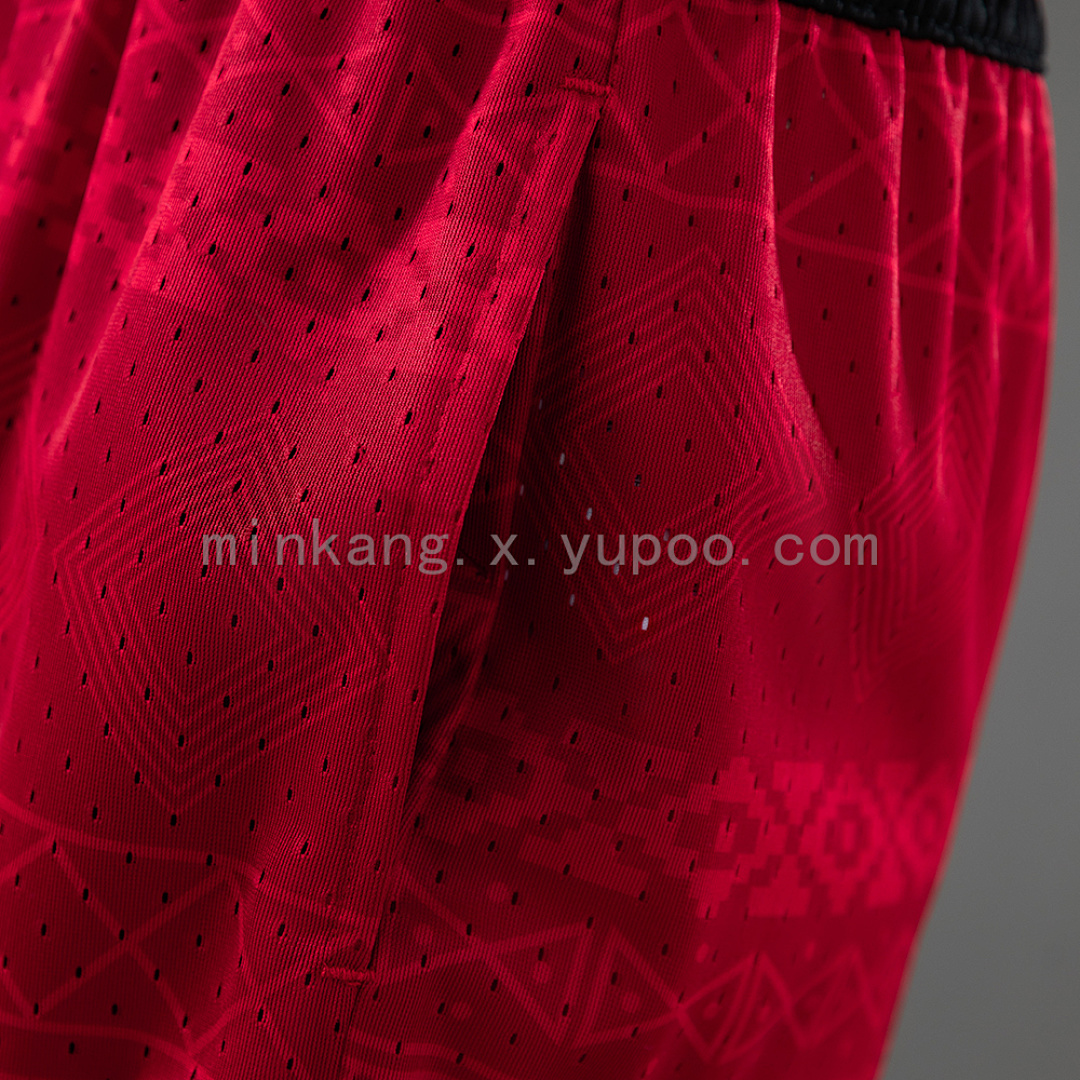 Brazil 2026 Basketball Shorts Red S-4XL 8