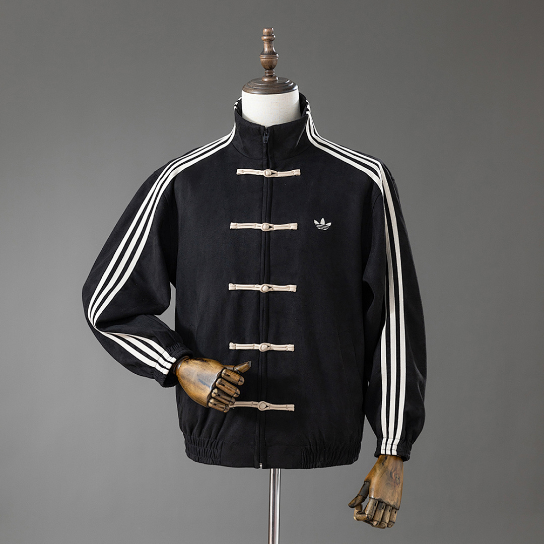 (Chinese New Year) Tang-style jacket - Black S-XL 2
