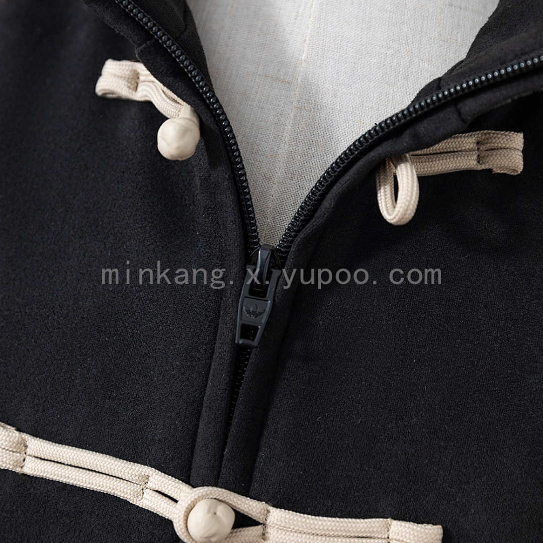(Chinese New Year) Tang-style jacket - Black S-XL 6